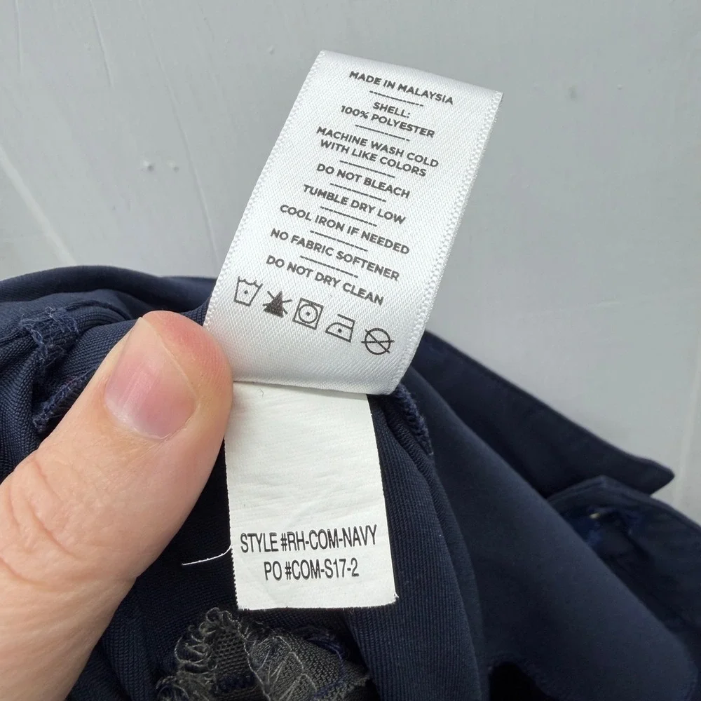 Rhone Commuter Navy Blue Performance Golf Dress Pants Men's 31‎ x 31.5